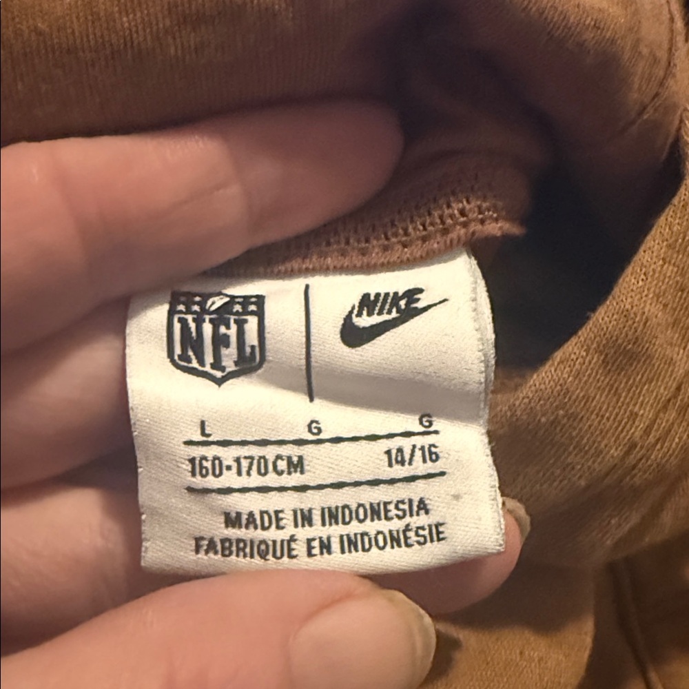 NFL Pro Line Men's Chief Sweatshirt Size Large Nike Dri-Fit Pullover Gold - Picture 3 of 3